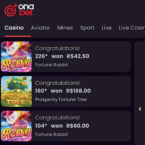 Official site of the casino ona bet