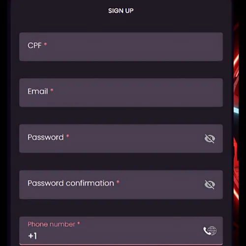 Register on the Onabet website